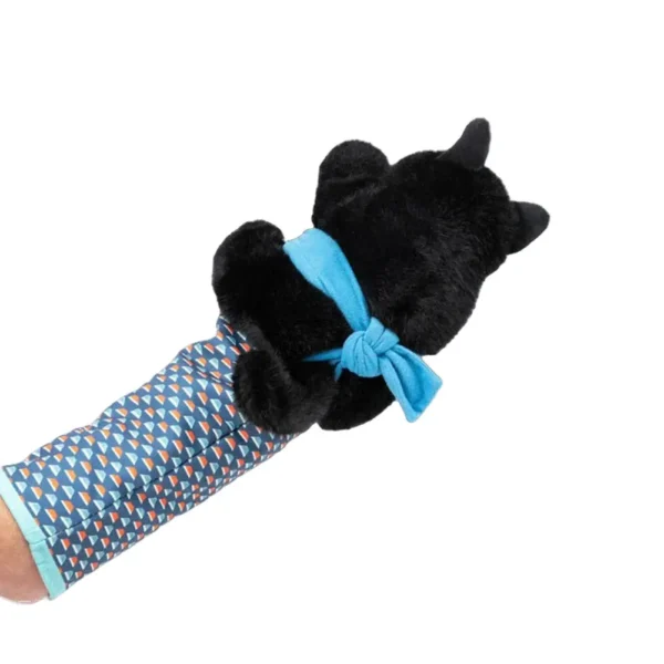 2/1pcs Cats Puppet Wrestler,Cat sumo Wrestler Toy Interactive Play Cat Plush Animal Toy With Sturdy Padding Cat Wrestling Gloves - Image 6