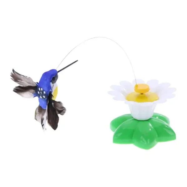Automatic Electric Rotating Cat Toy Colorful Bird Animal Shape Plastic Funny Pet Dog Kitten Interactive Toys Pet Toys - Image 3