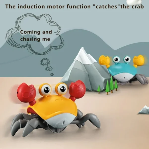 Engaging Interactive Dancing Crab Dog Toy with Musical Sounds - Entertaining and Stimulating Pet Toy for Dogs and Cats - Keeps Y - Image 5