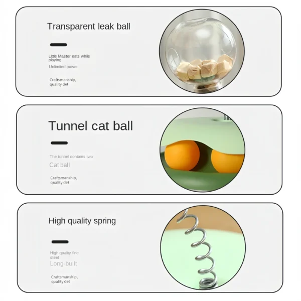 Cat Puzzle Food Leaking Ball Toy Cat Dog Interactive Treat Leaking Toy Catnip Slow Cat Dog Feeder Fun Pet Products Accessories - Image 8